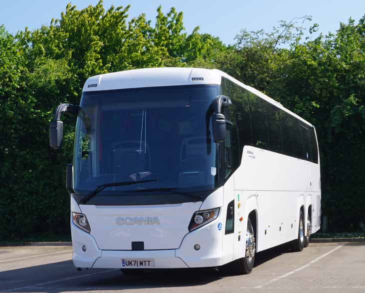 Motts Travel Scania K410EB Higer Touring UK71MTT